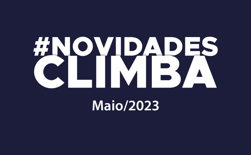 Novidades Climba – Maio/2023